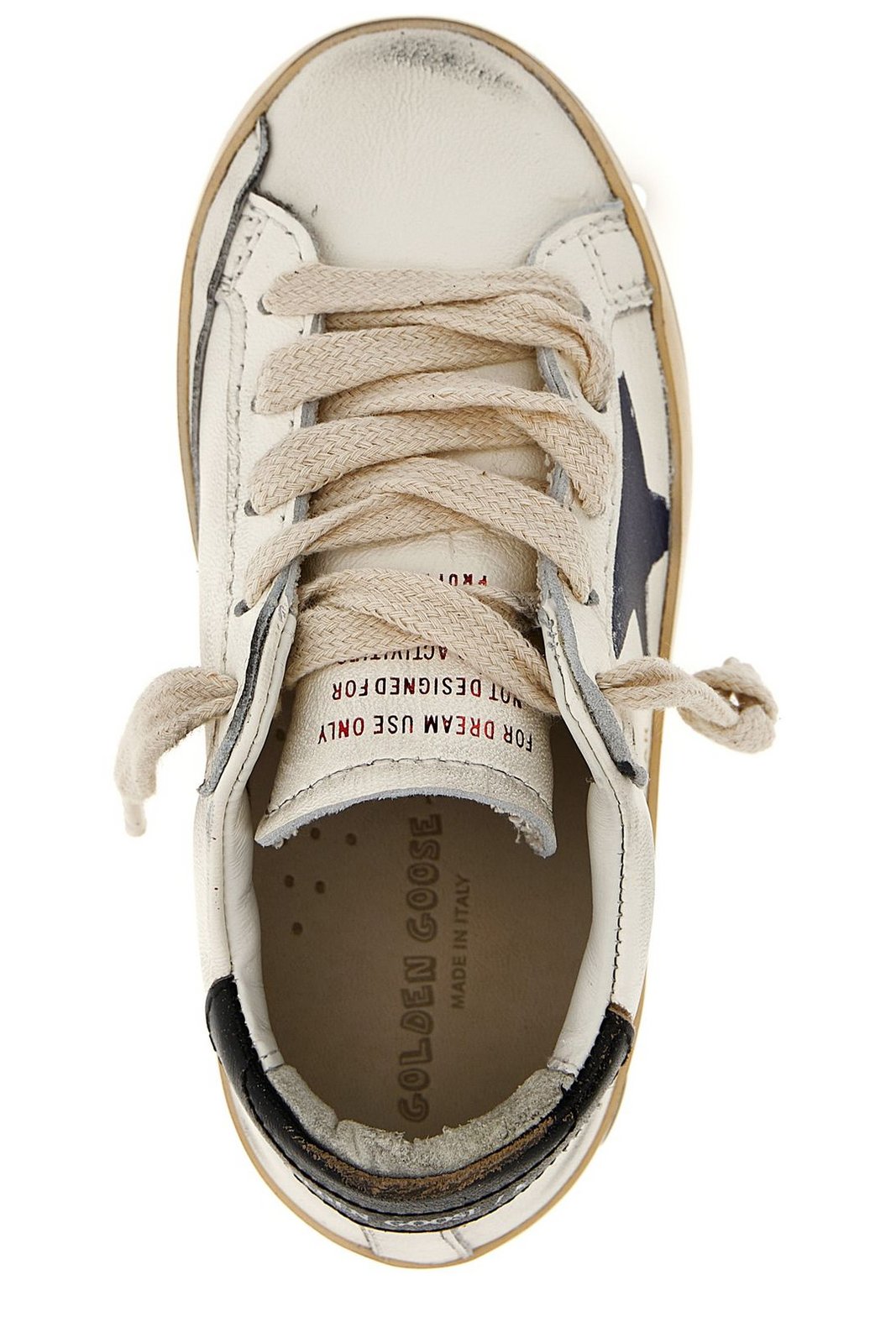 Golden Goose Kids Superstar Lace-Up Sneakers