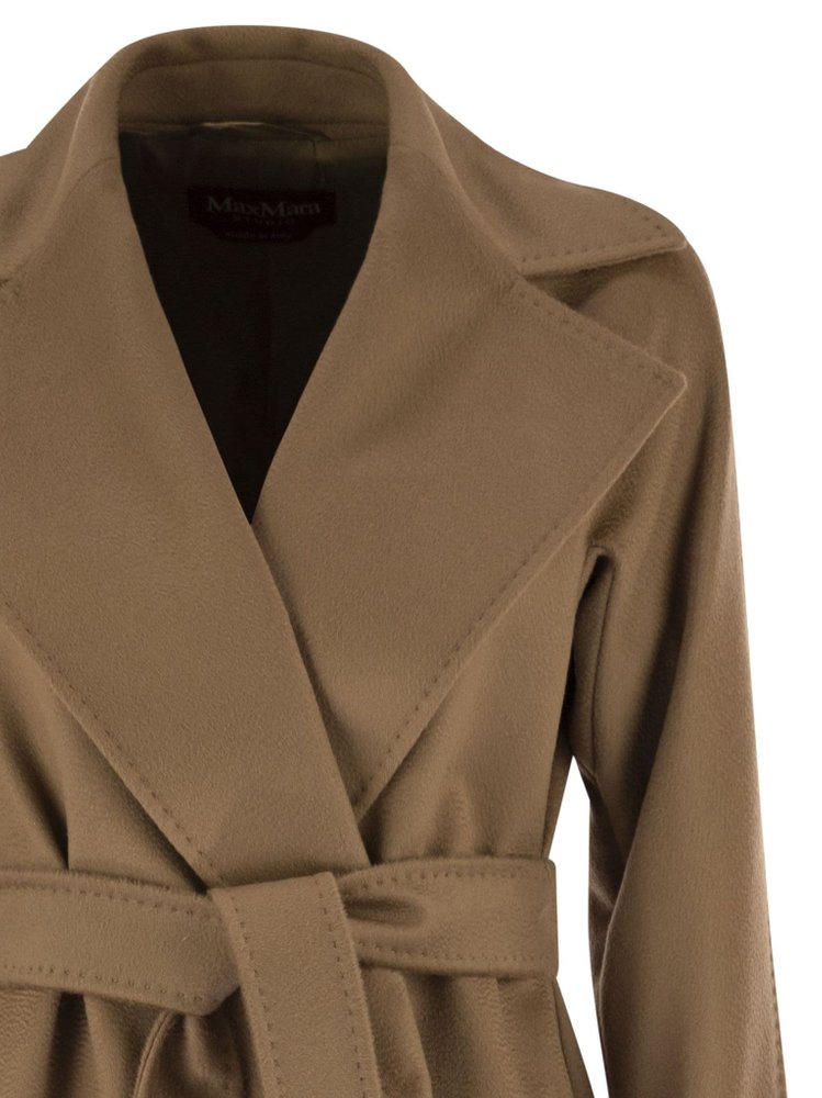 MAX MARA STUDIO 드라베나 드레싱 가운 코트