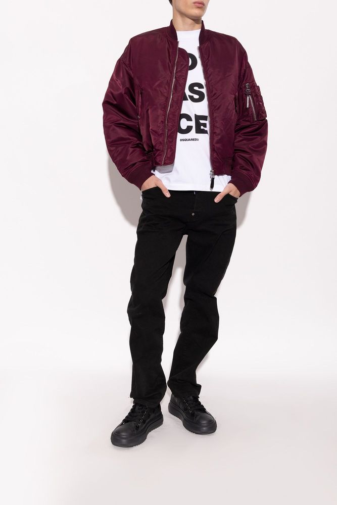 Dsquared2 베를린 모노그램 로우탑 스니커즈