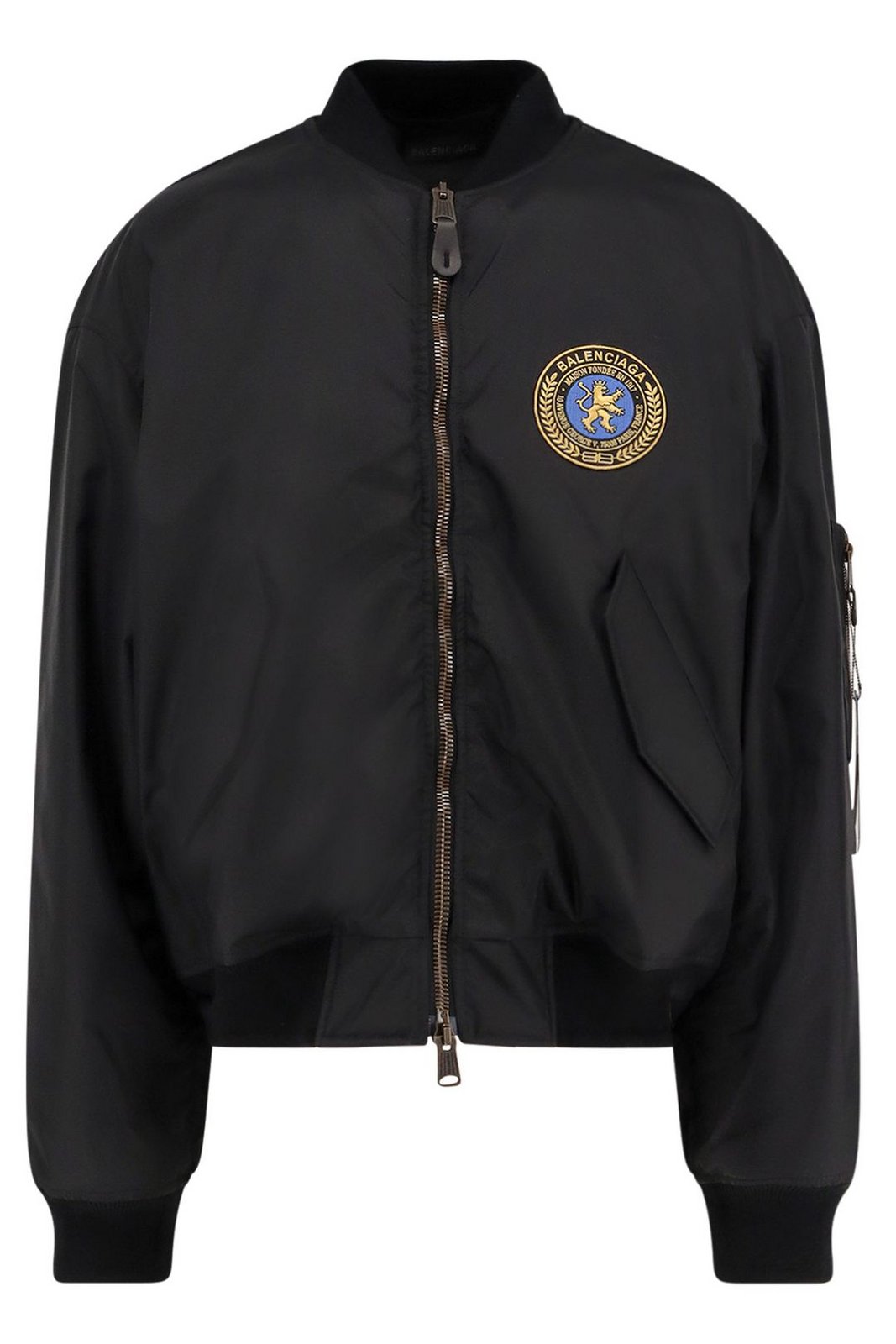 Balenciaga Large-Fit Bomber Jacket