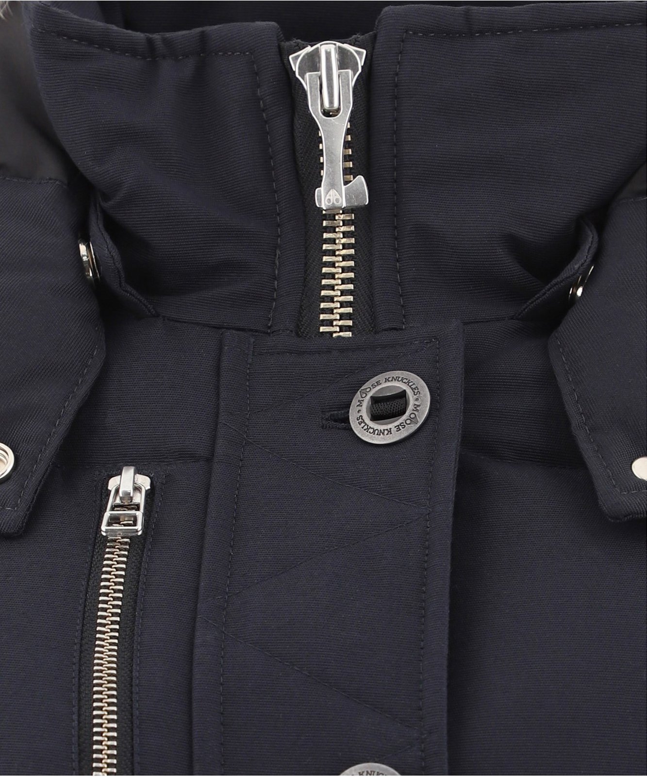 Moose Knuckles 3Q Fur-Trim Hooded Jacket