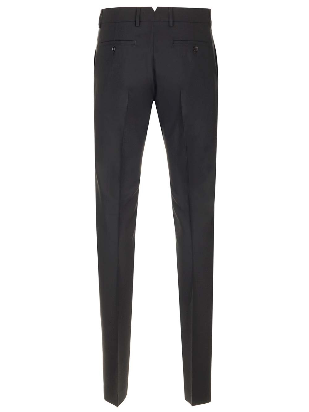AMI Paris Low-Rise Tapered Trousers