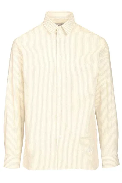 메종키츠네 Maison Kitsuné 메종 키츠네 스트라이프 오버사이즈 셔츠