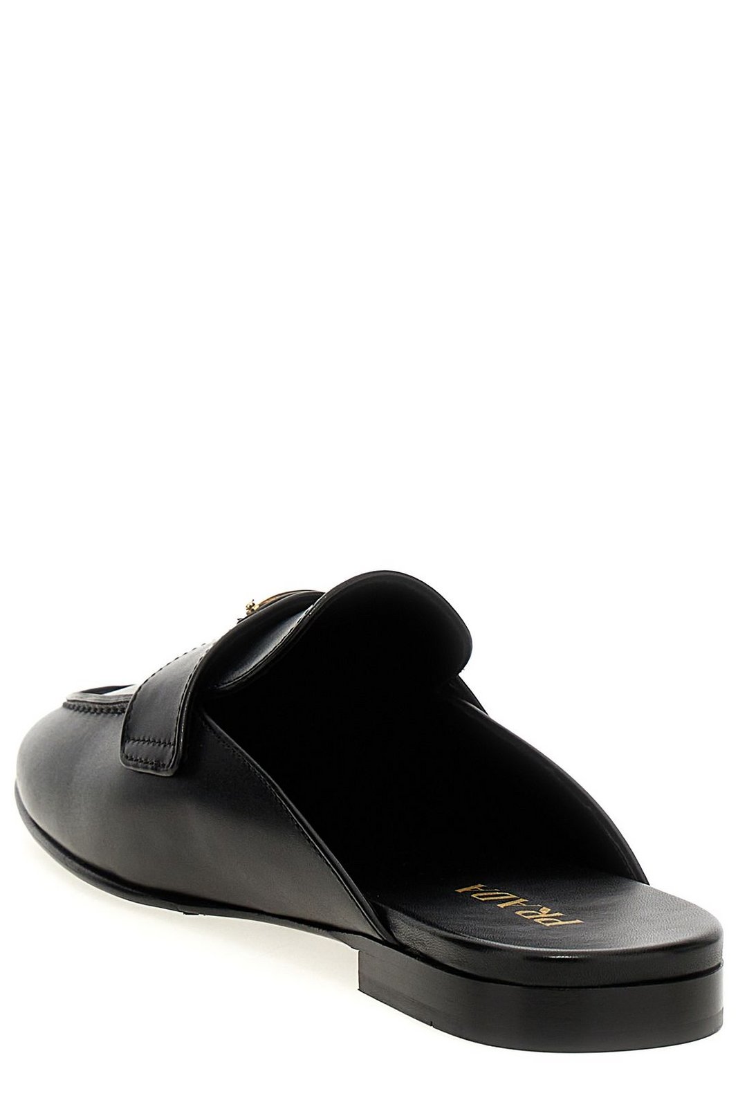 Prada Square-Toe Slip-On Mules