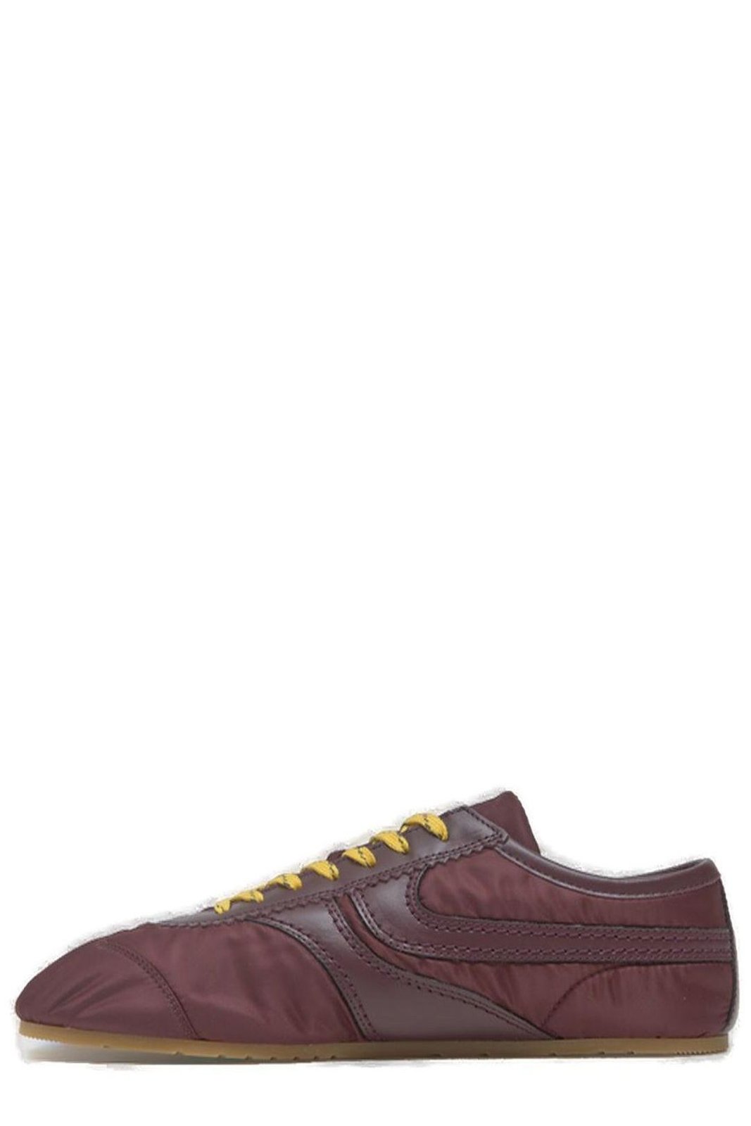 Dries Van Noten Round Toe Lace-Up Sneakers