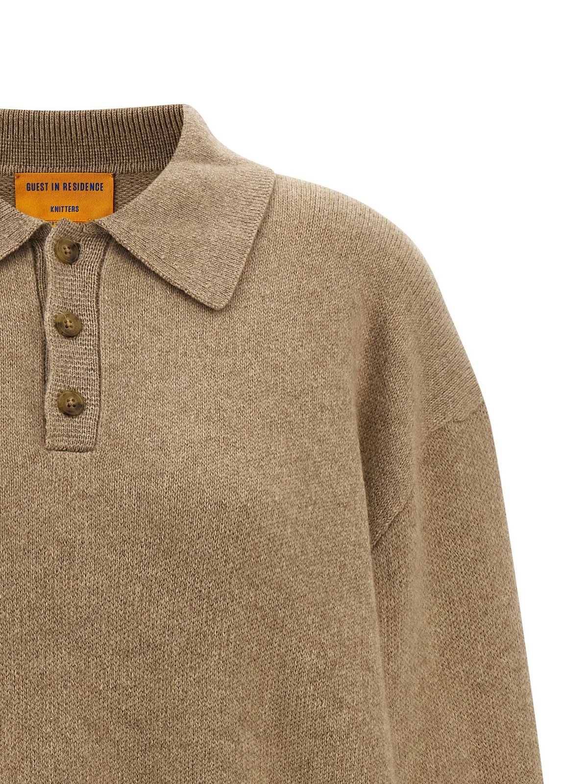 Guest In Residence Allday Cashmere Polo Knitwear