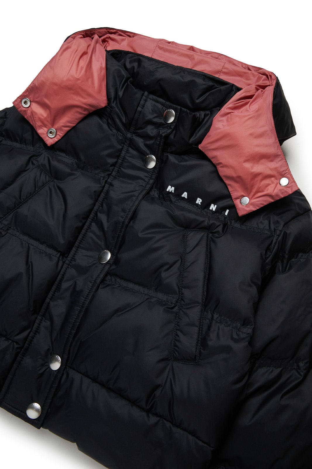 Marni Kids Logo-Print Hooded Jacket