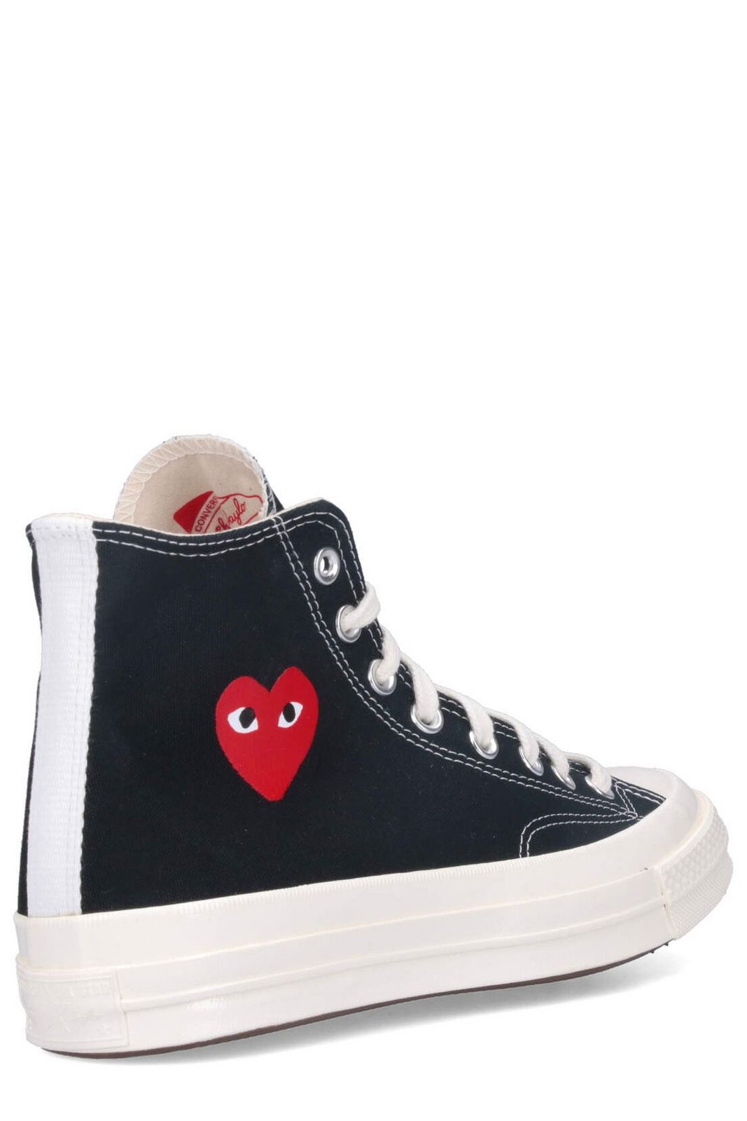 Comme des Garcons Play X Converse Single Heart Chuck 70 Sneakers