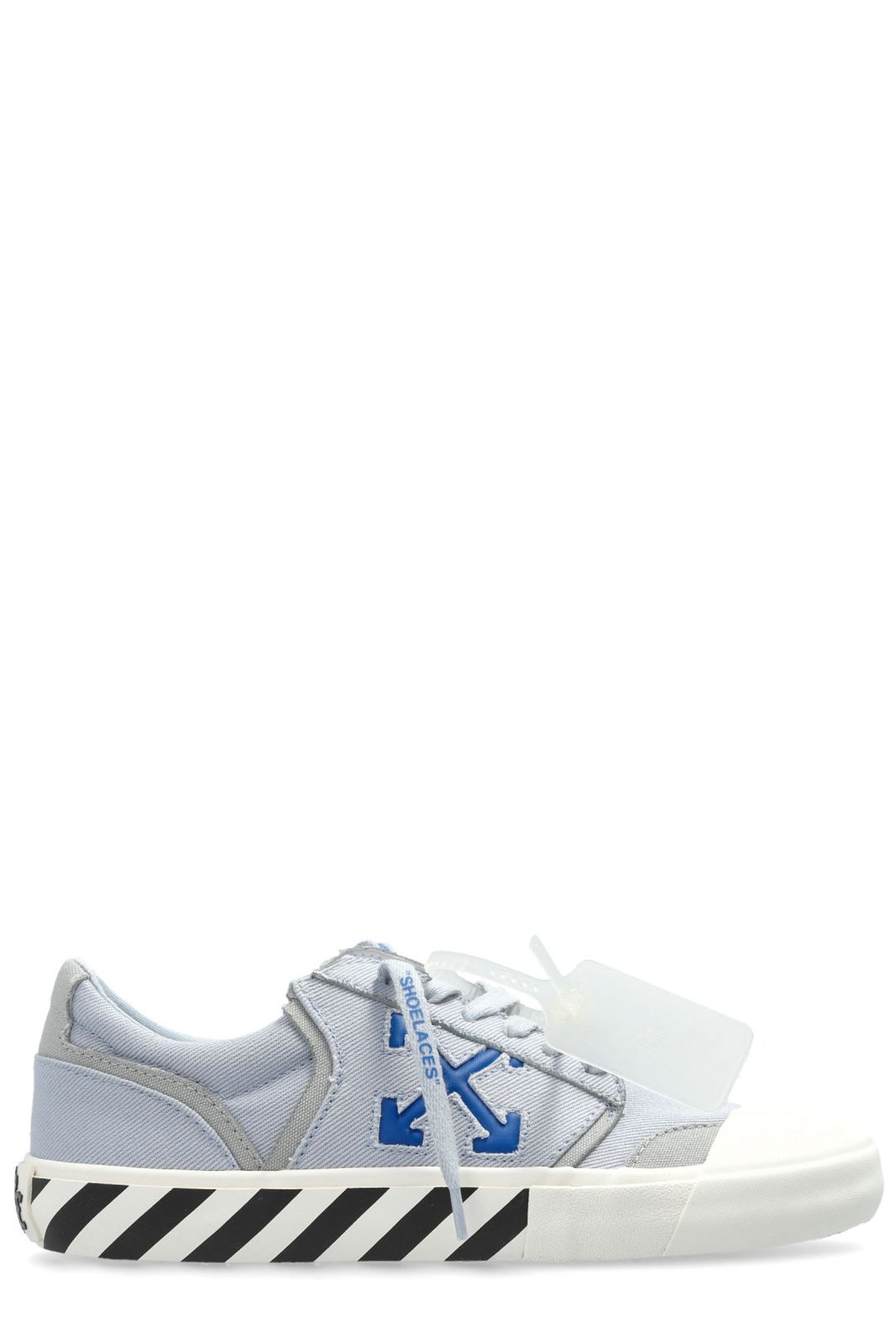 Off-White Vulcanized Roudn Toe Lace-Up Sneakers