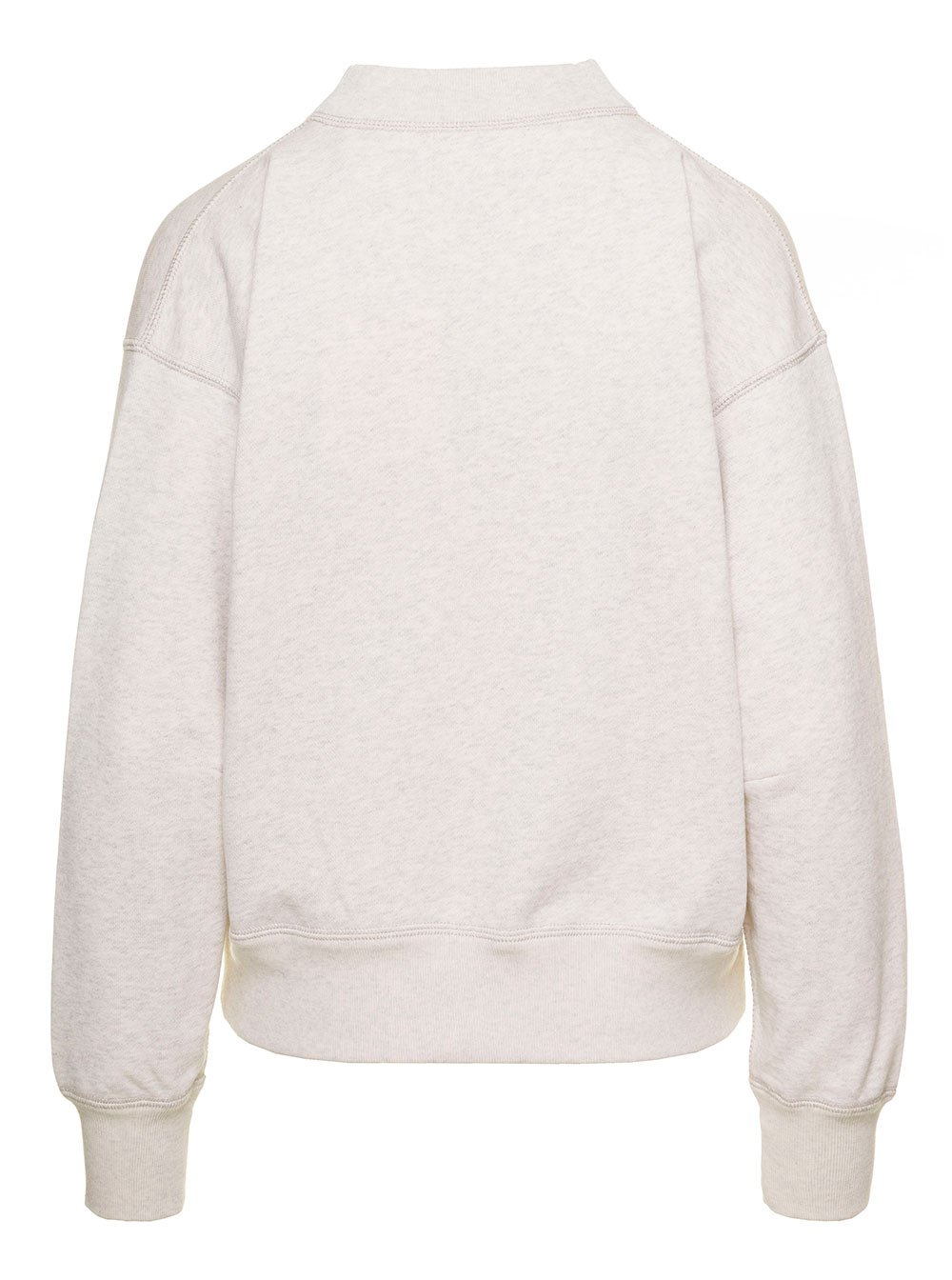 Isabel Marant Étoile Moby High Neck Logo Sweatshirt