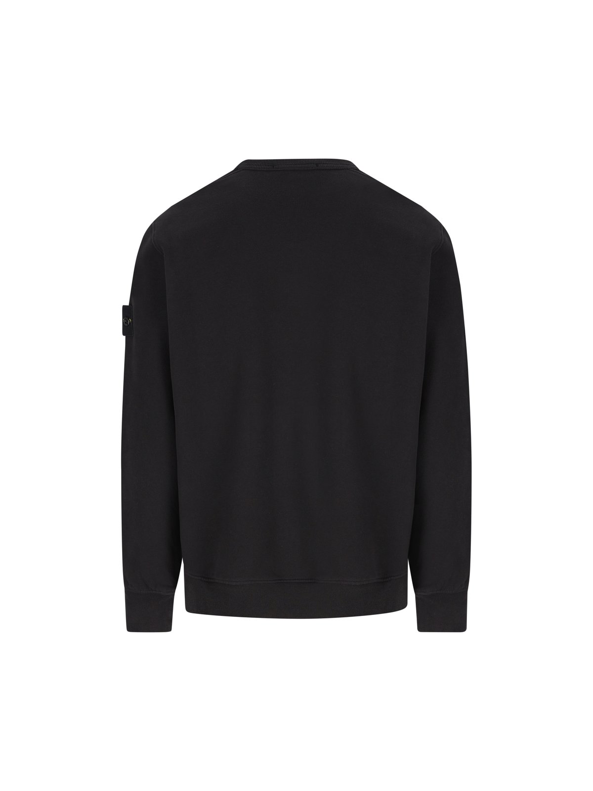 Stone Island Logo Patch Crewneck Sweatshirt