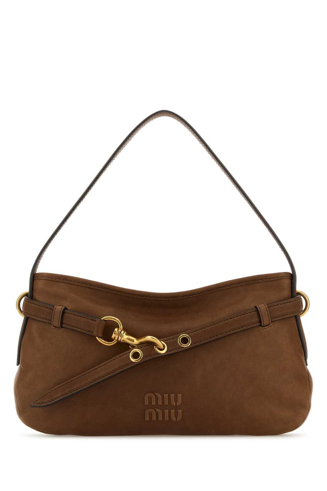 Shop Miu Miu Aventure Zipped Shoulder Bag on Sale at