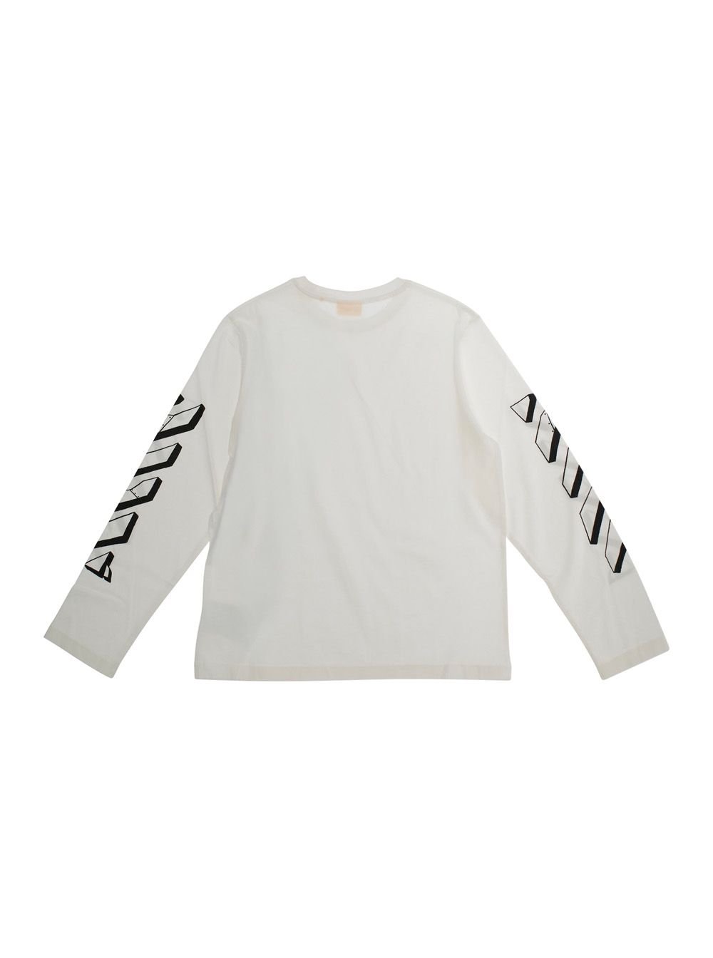 Off-White Kids Logo Printed Crewneck T-Shirt