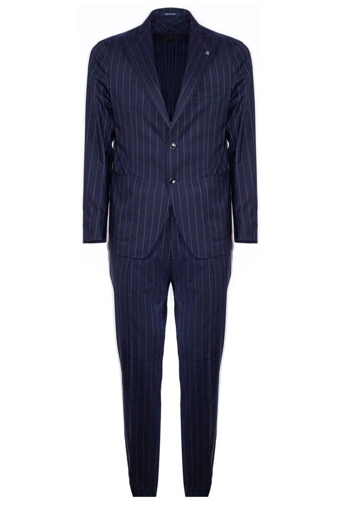 Tagliatore Striped Single Breasted Suit – Cettire