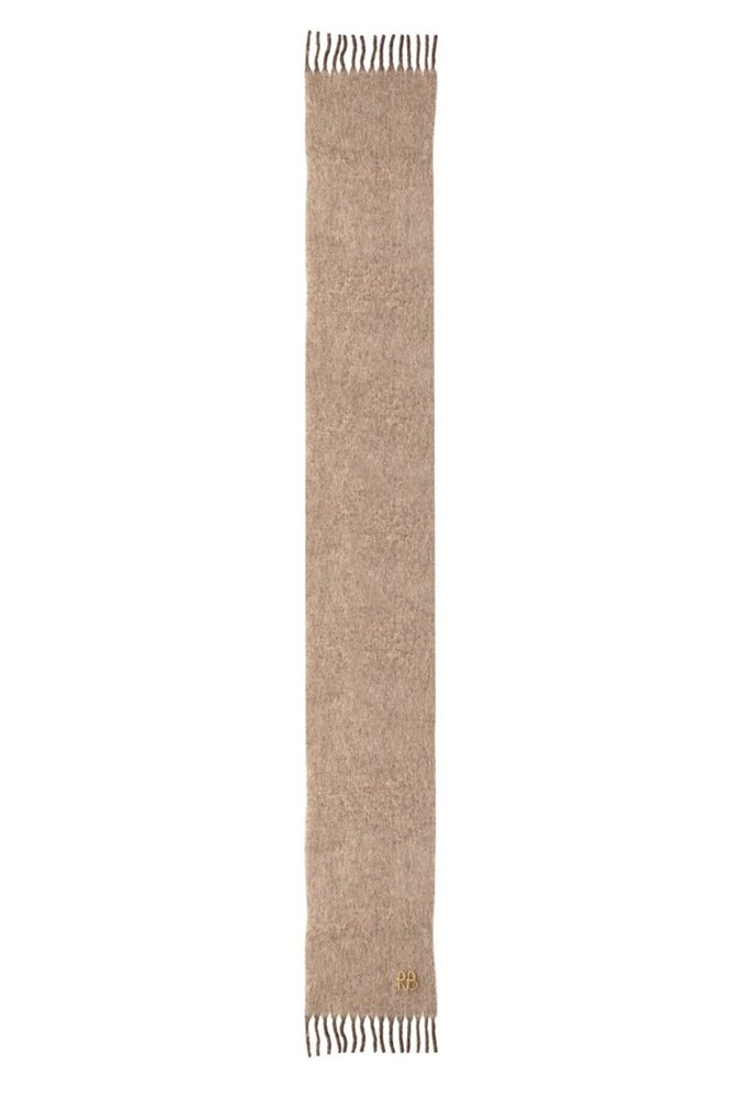 RUSLAN BAGINSKIY New Authentic  Beige Knit Scarf Sz 13 X 82 Scarf • Ruslan Baginskiy Hats & Accessories - Ascension Island main image 3