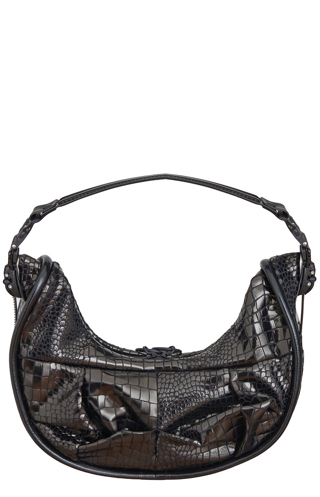 ゆうま様 wjk EX.HEAVY CRESCENT MOON BAG ブラック ゆうま様 wjk EX.HEAVY CRESCENT MOON BAG ブラック