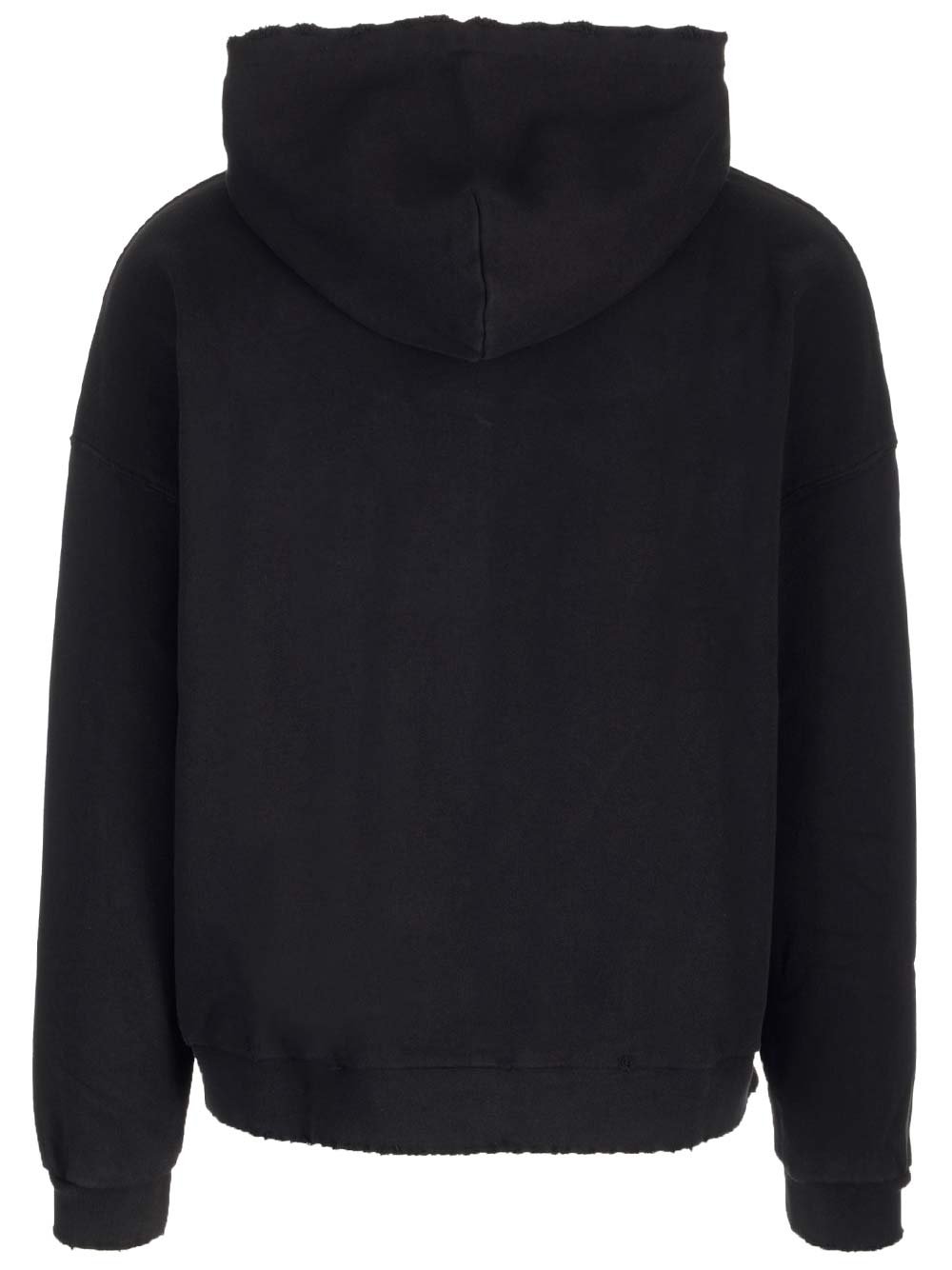 Palm Angels Logo Embroidered Long Sleeved Hoodie