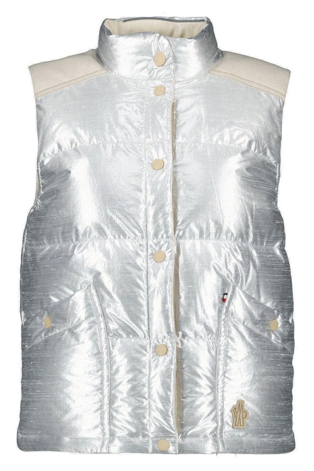 Moncler Grenoble Pinchot Lamé Down Vest