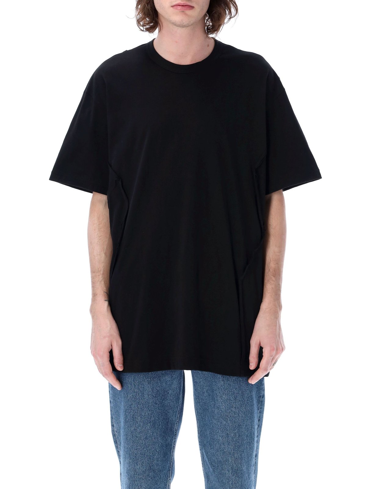 コム デ ギャルソン メンズ プラス パッチワーク Tシャツ