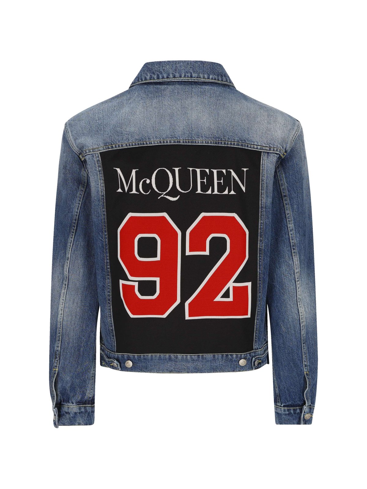 ブルゾン ALEXANDER MCQUEEN DENIM JACKET Alexander McQueen Denim Jacket | Blue | FARFETCH