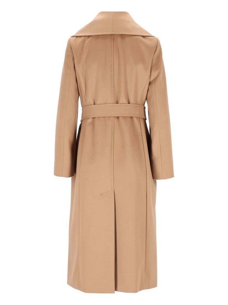 MAX MARA STUDIO 로리아나 벨티드 숄 칼라 코트