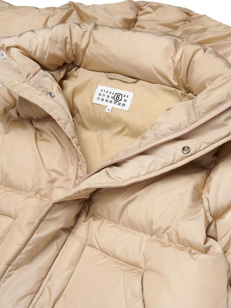 MM6 Maison Margiela Kids 후드 패딩 자켓