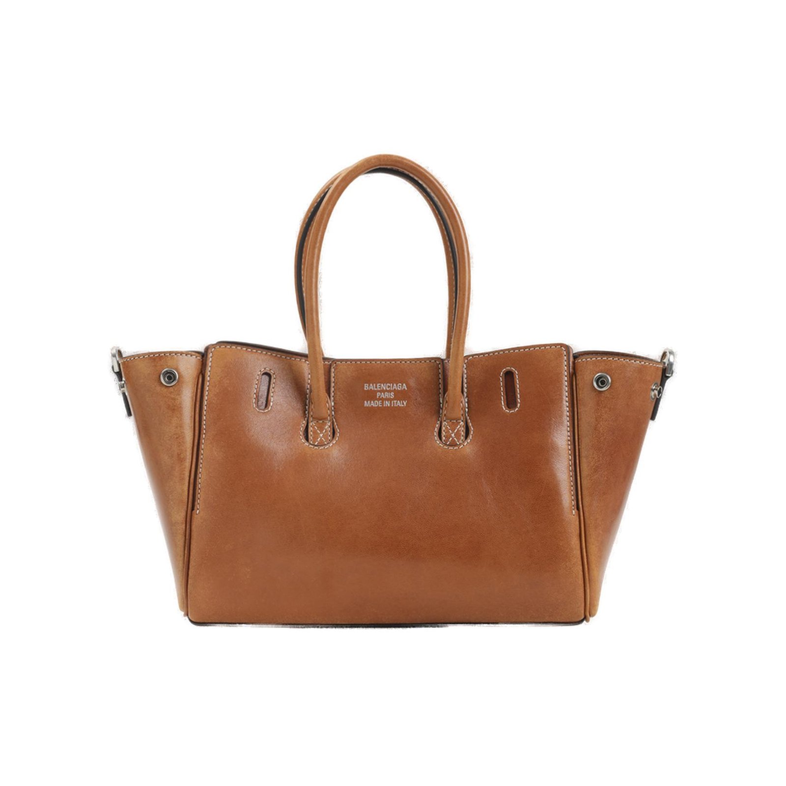 Balenciaga Twist-Lock Top Handle Bag