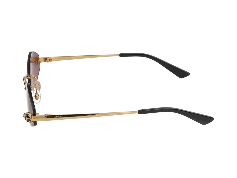Cartier Geometric Frame Sunglasses
