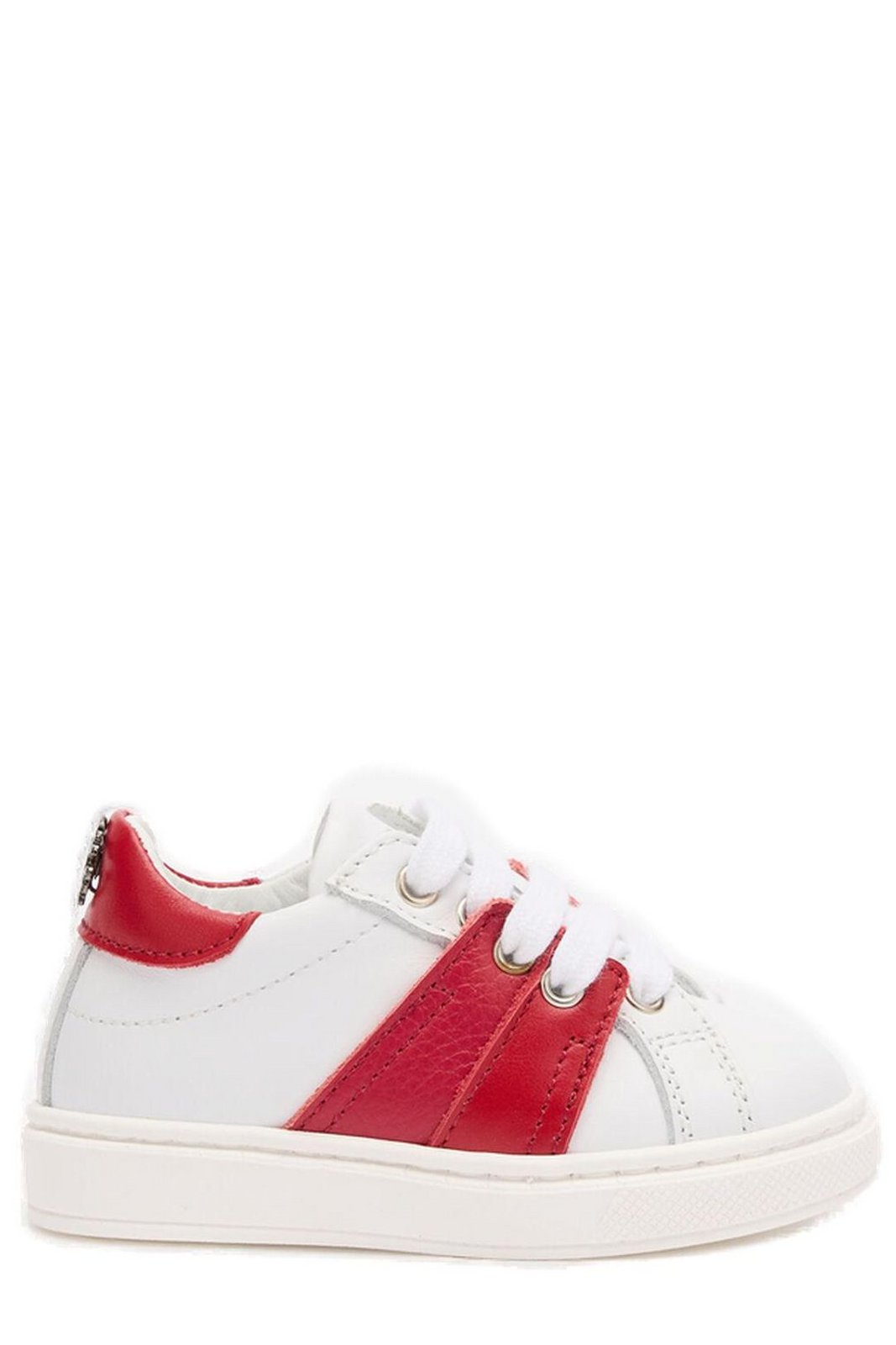 Roberto Cavalli Color Block Lace-Up Sneakers