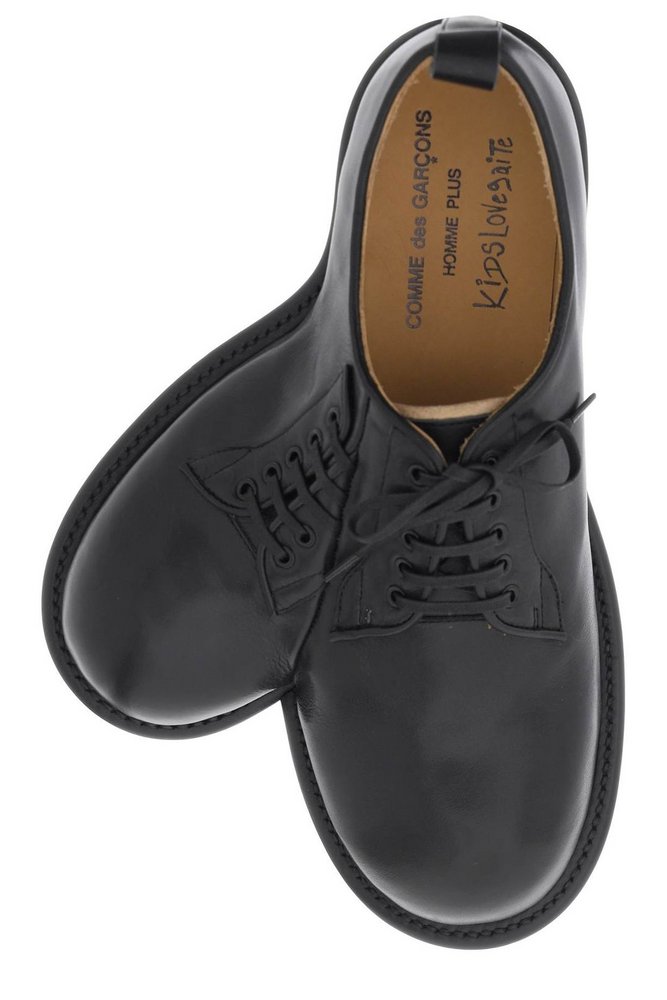 COMME des GARÇON HOMME ④ Comme des Garçons Homme Plus Double Tip Lace-Up Derby Shoes – Cettire