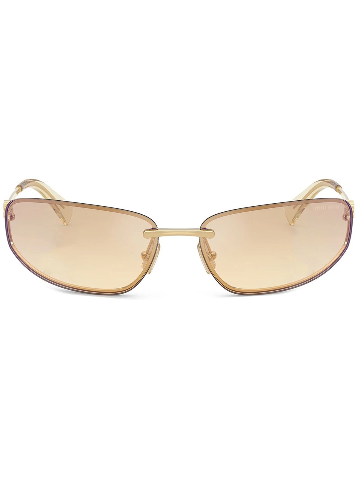 Miu Miu Eyewear Oval-Frame Sunglasses