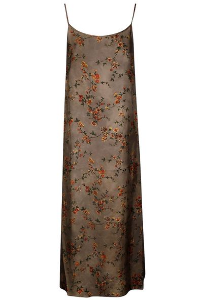 Uma Wang Graphic Printed Sleeveless Midi Dress