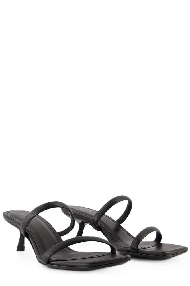 サンダル・ミュール ANINE BING Hilda Mule - ANINE BING - Leather - Black ANINE BING Hilda Mule Sandals - Black