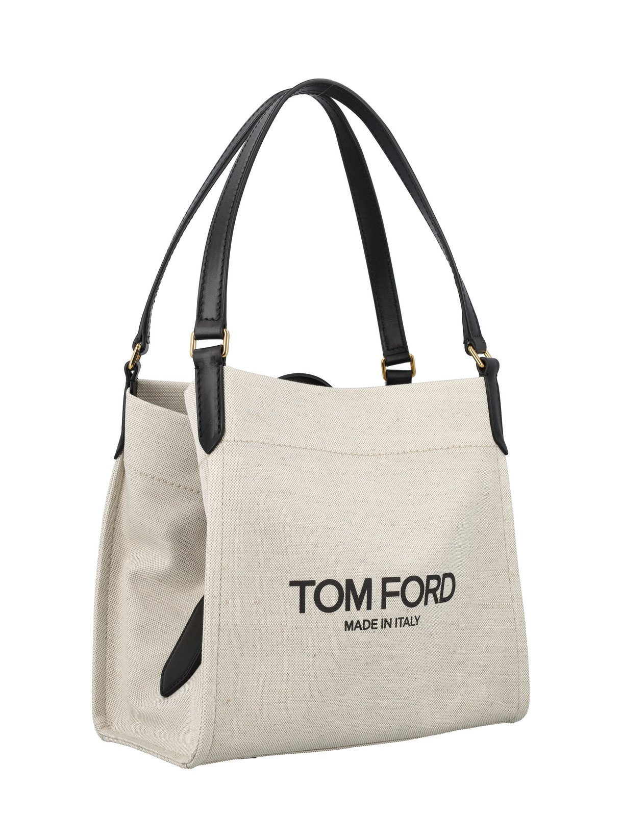 TOMFORD ロゴ プリント オープントップ トートバッグ トム フォード ロゴ プリント オープントップ トートバッグ