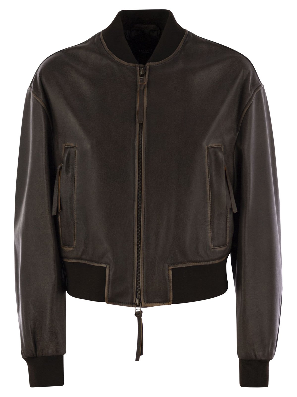 Weekend Max Mara Hiltex Zip-Up Bomber Jacket