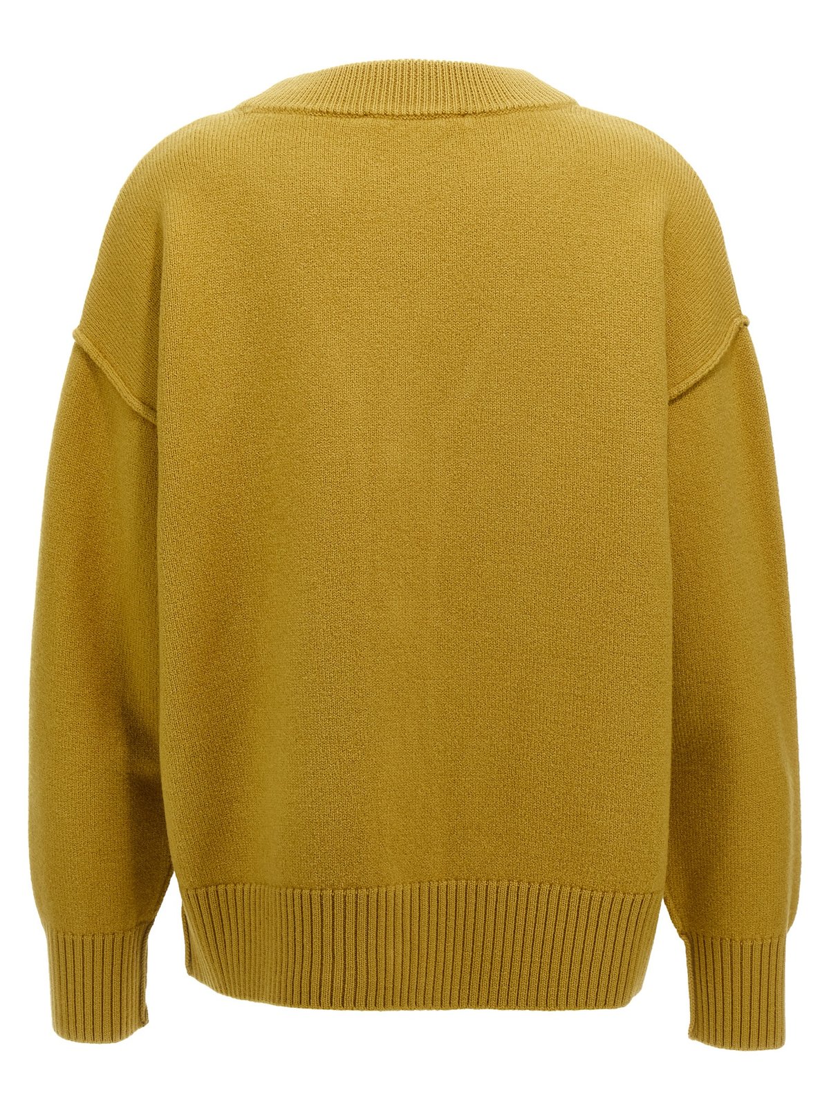 AMI Paris Ami de Coeur Knitted Cardigan