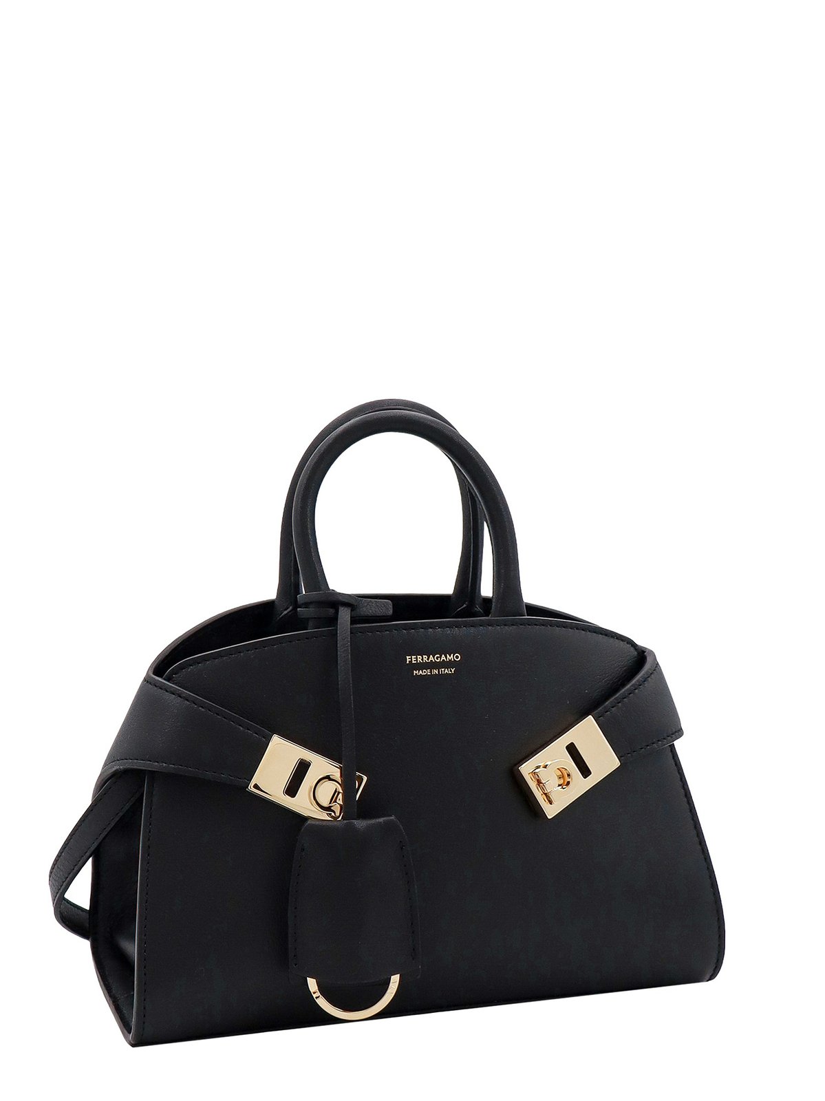 Salvatore Ferragamo Mini Hug Top Handle Bag