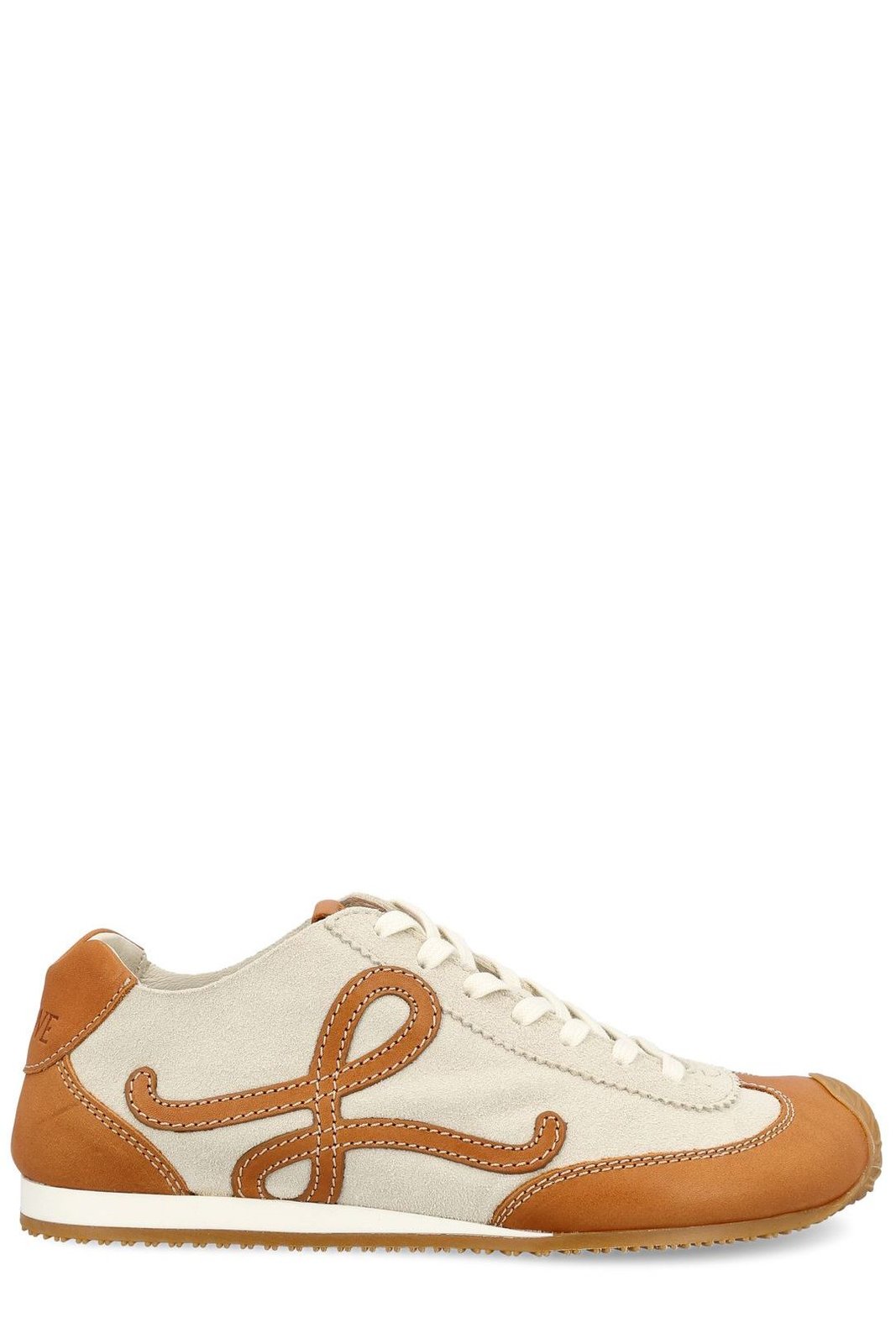 Loewe Round Toe Lace-Up Sneakers