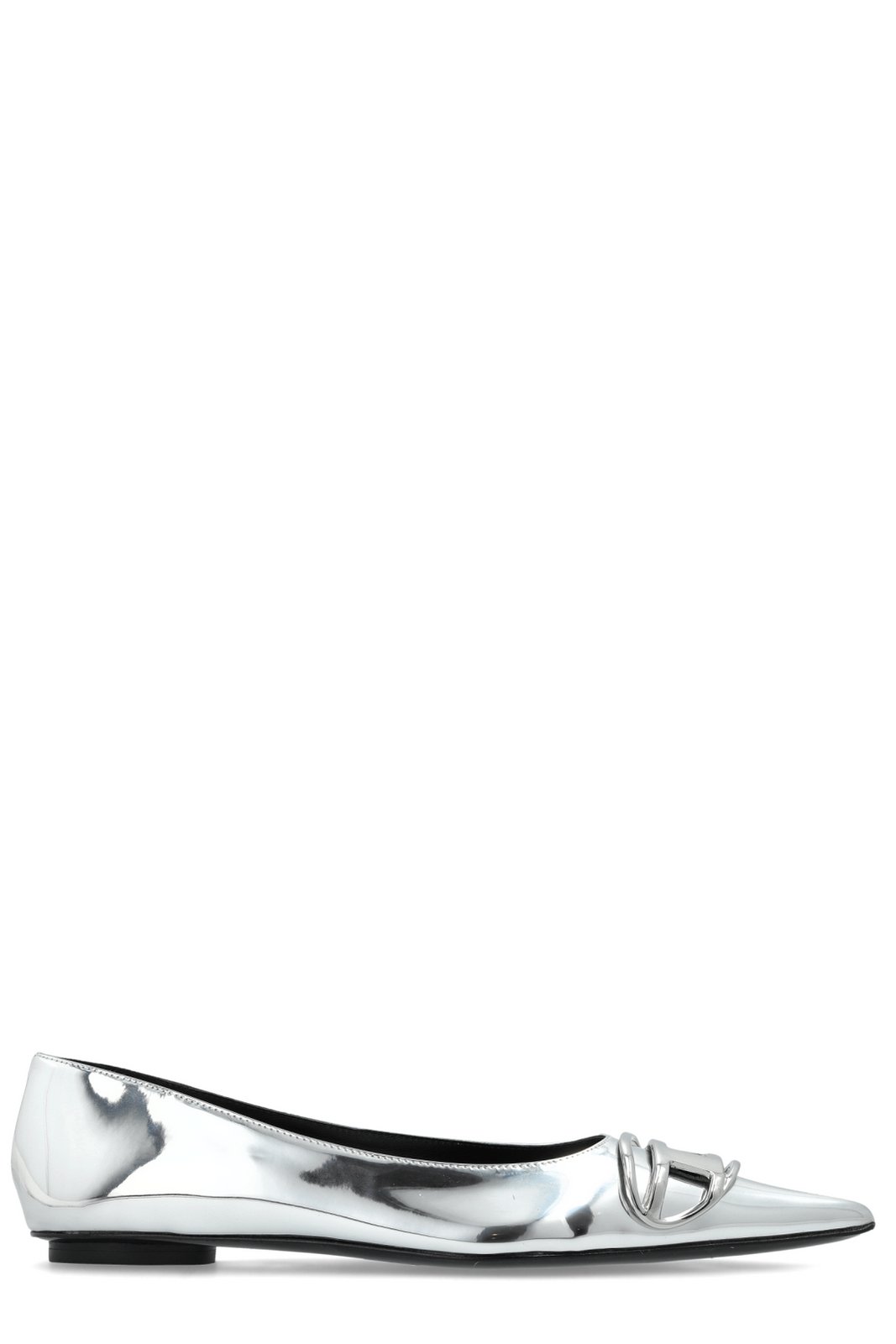 디젤 D-비너스-발레리나 플랫 Y03452P1660 T9002