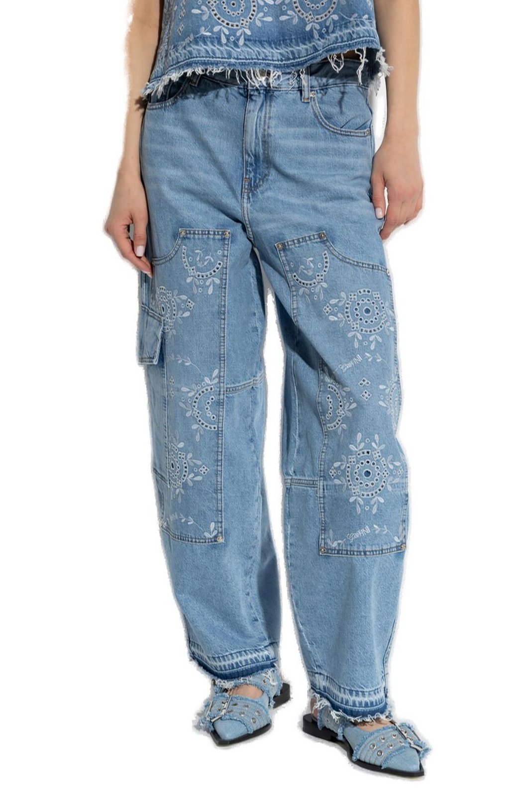 Ganni Vintage Effect Jeans