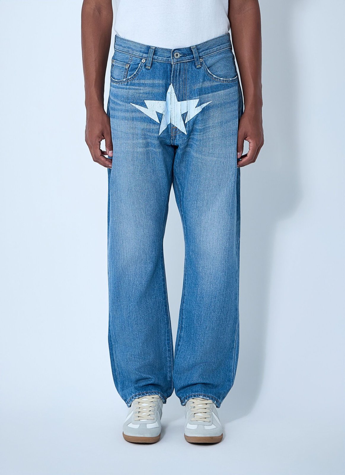 A BATHING APE® Twin Star Jeans