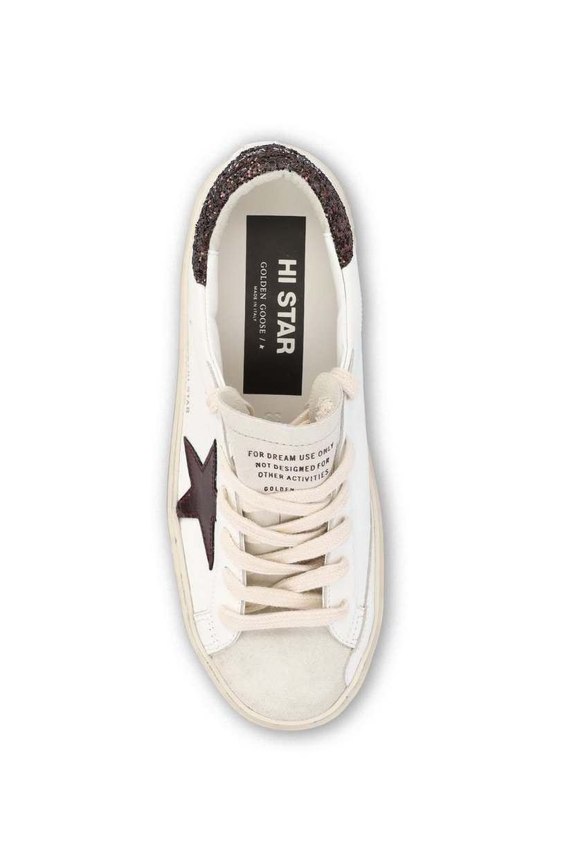 Golden Goose Deluxe Brand Hi Star Low-Top Sneakers