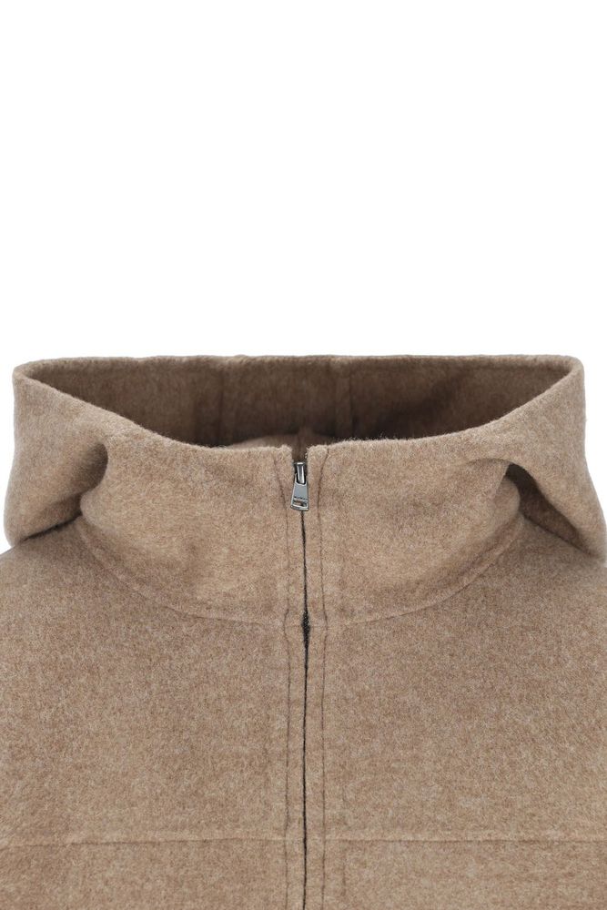 MAXMARA 집업 후드 자켓