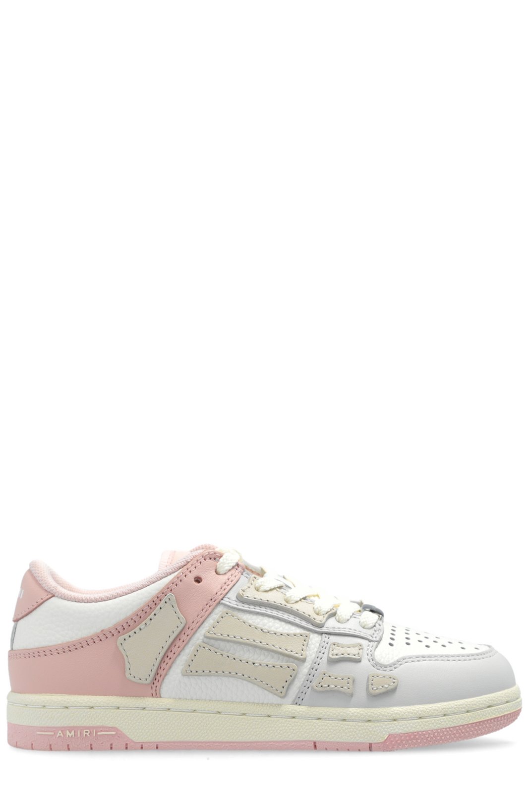 Amiri Kids Skel Panelled Lace-Up Sneakers