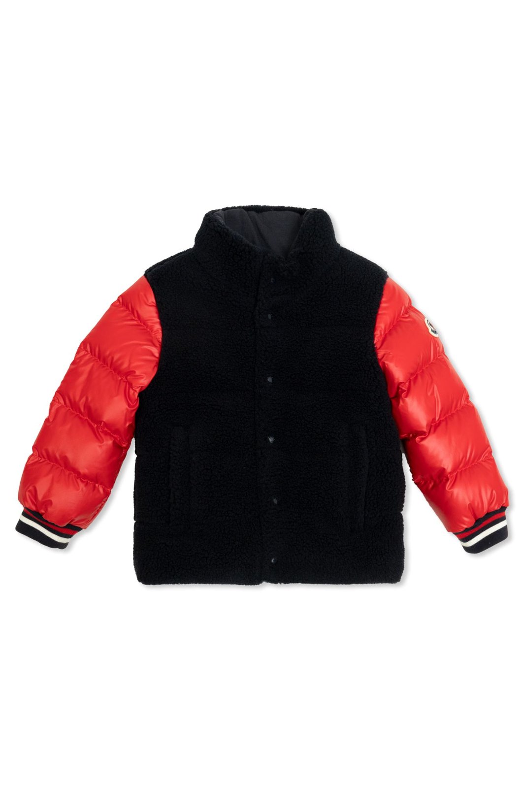 Moncler Enfant Logo Patch Down Coat