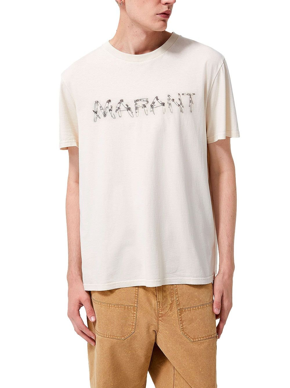 Isabel Marant Logo Detailed Crewneck T-Shirt