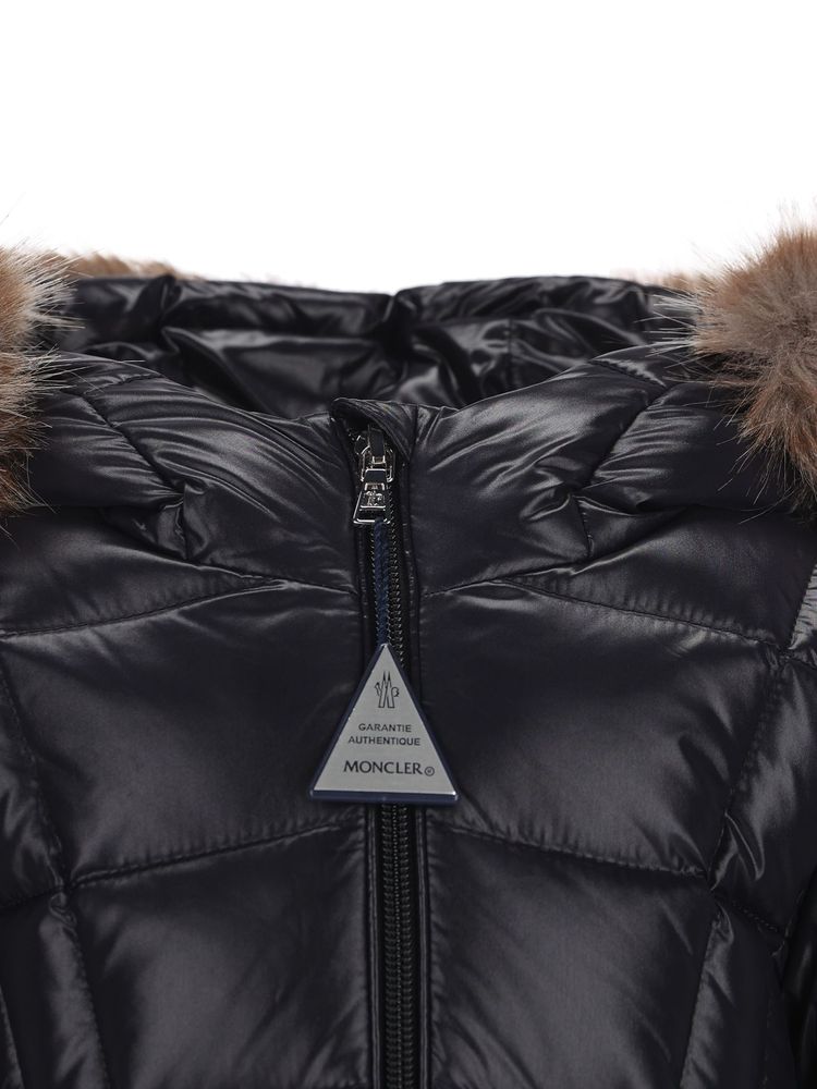 Moncler Enfant 후드 퀼팅 코트
