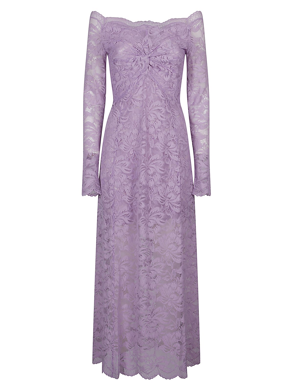 Paco Rabanne Lace Lavender Maxi Dress – Cettire