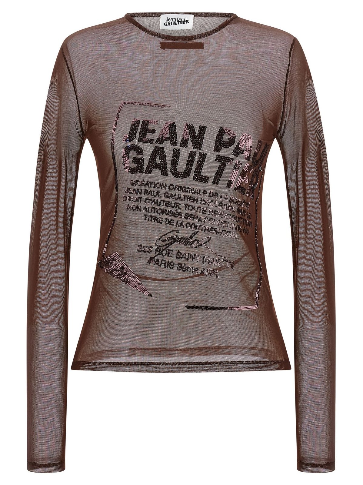 Jean Paul Gaultier The Embroidered Top