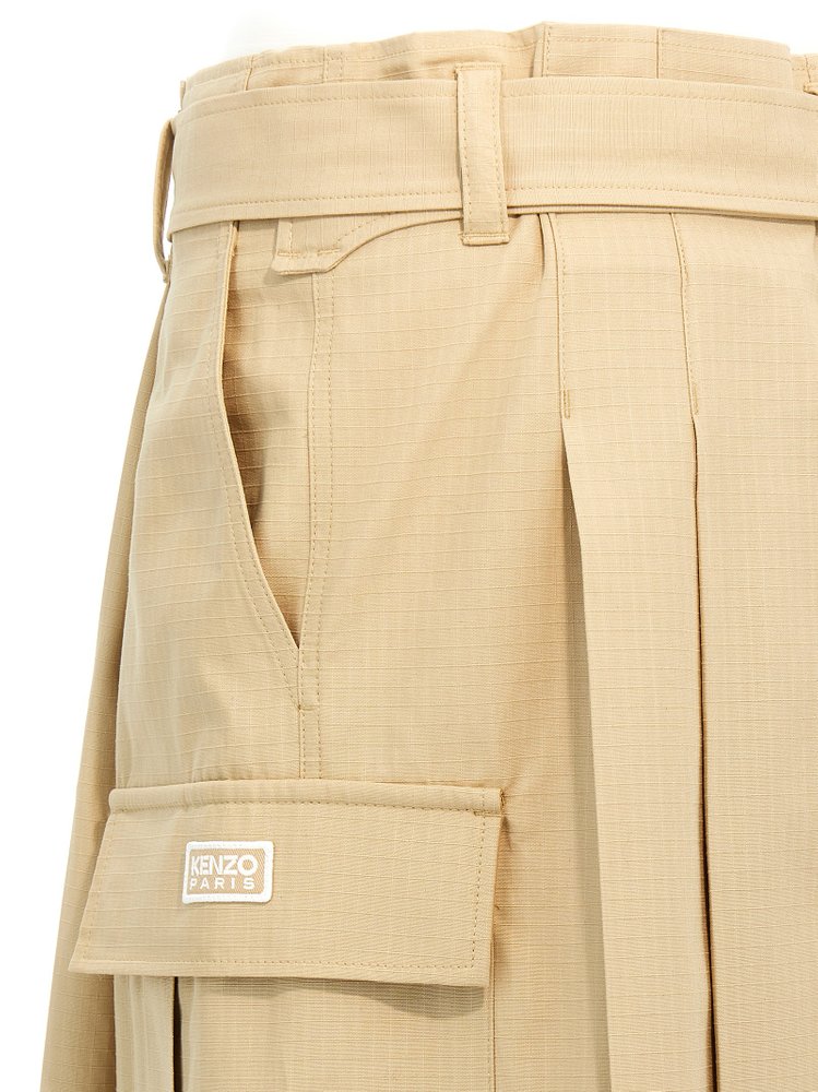 【送料&関税込】Kenzo cargo Skirt Kenzo Cargo Long Ripstop Skirt – Cettire